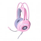 OKER HEADSET X-99 GAMING (PINK) 
