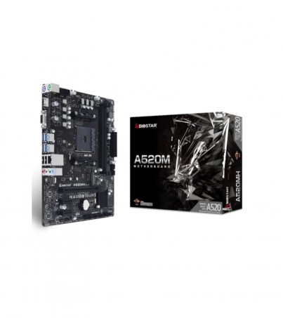 MAINBOARD (เมนบอร์ด) AM4 BIOSTAR A520MH