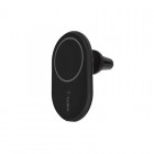 Belkin แท่นชาร์จเร็วไร้สายแบบแม่เหล็ก BOOST↑CHARGE™ Magnetic Wireless Car Charger 10W (no Adapter) WIC004btBK-NC