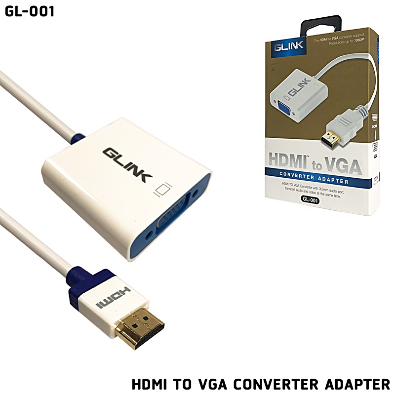 GLINK Converter HDMI TO VGA (AUDIO) GL001 (By SuperTstore) SuperTstore