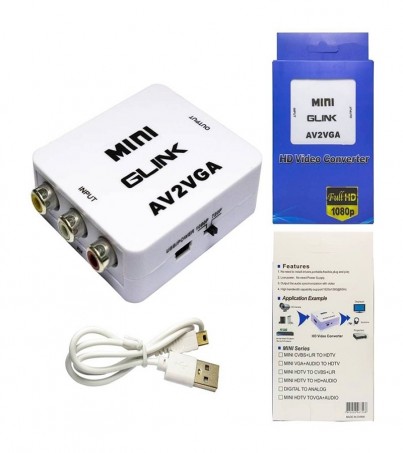 GLINK Converter VGA TO AV MINI (MN107) (By SuperTstore)
