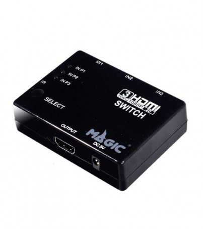 MAGITECH กล่องรวมจอ HDMI Switch 5in1 (By SuperTstore)