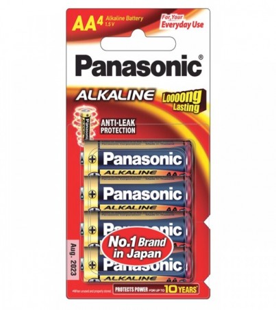 Panasonic Alkaline AA (4Psc/Pack) (By SuperTstore)
