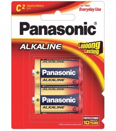 Panasonic Alkaline size C (2Pcs/Pack) (By SuperTstore)