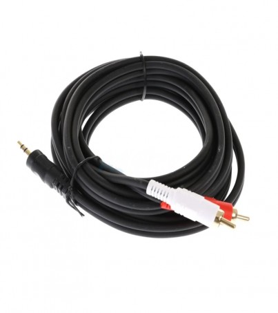 GLINK Cable Sound PC TO SPK M/M 1:2 (3M) GOLD 