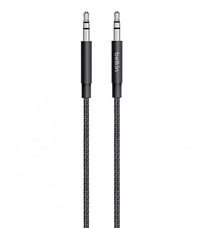 BELKIN Cable To 3.5 AUX Audio (1.2M) Black 