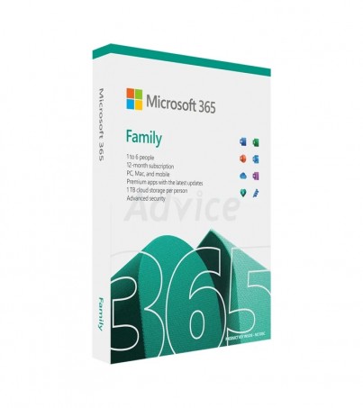 MICROSOFT 365 Family 6GQ-01555(By SuperTStore) 