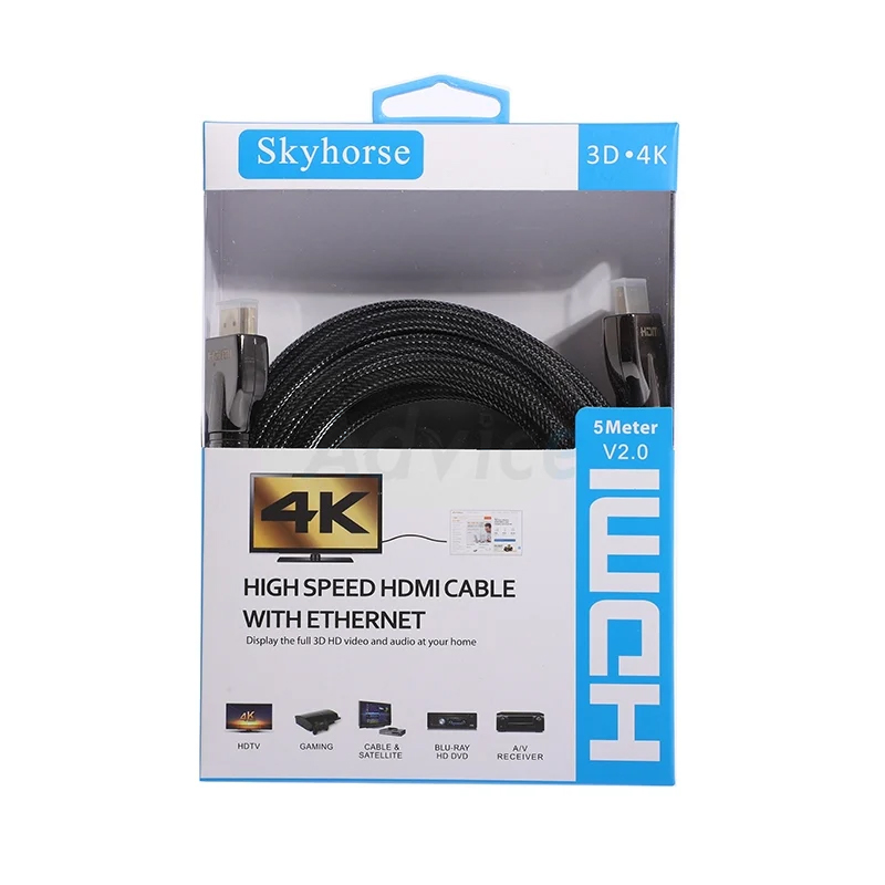 Cable HDMI 4K (V.2.0) M/M (5M) SKYHORSE(By SuperTStore) SuperTstore