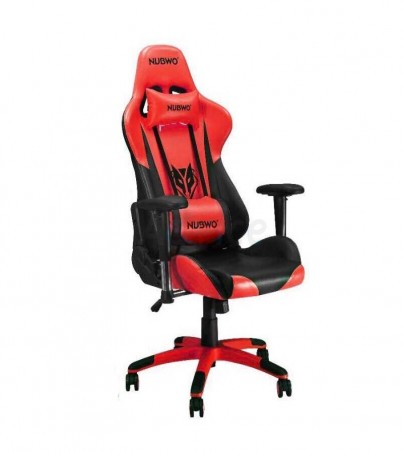 CHAIR NUBWO NBCH-007 (EMPEROR) (BLACK/RED)(By SuperTStore) 