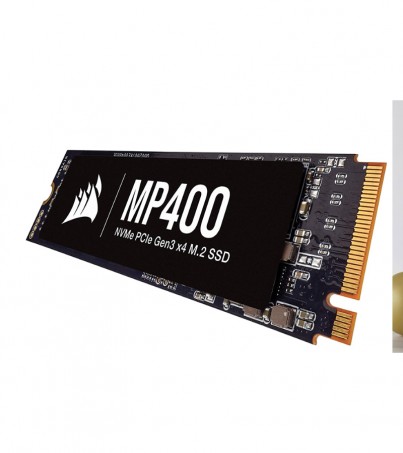 2 TB SSD (เอสเอสดี) CORSAIR MP400 PCIe 3/NVMe M.2 2280 (CSSD-F2000GBMP400R2) 