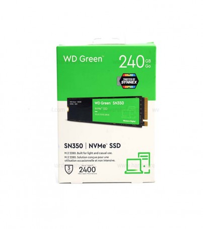 240 GB SSD M.2 PCIe WD GREEN SN350 (WDS240G2G0C) NVMe 