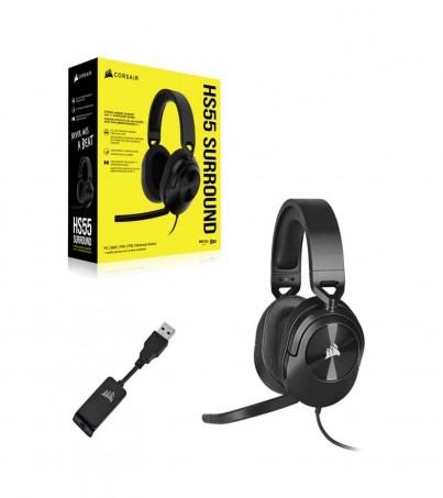 Corsair HS55 SURROUND Wired Gaming Headset (By SuperTStore)