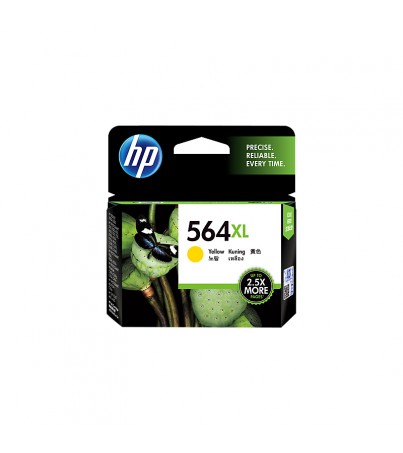 HP 564XL High Yield Yellow Original Ink Cartridge (CB325WA) 