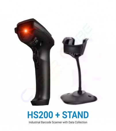 Seuic HS200 Industrial Barcode Scanner ( USB ) with Stand(By SuperTStore) 
