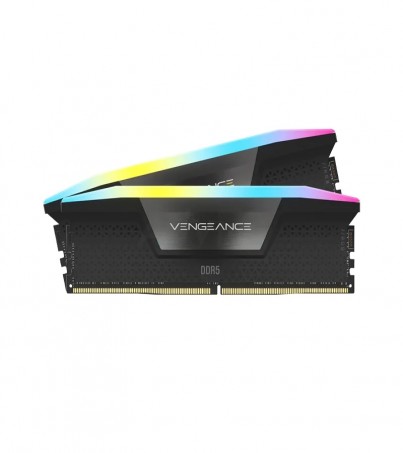 RAM DDR5(6200) 32GB (16GBX2) VENGEANCE RGB BLACK(CMH32GX5M2B6200C36)