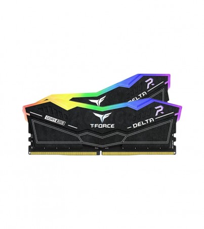 TEAM RAM DDR5(7600) 32GB (16GBX2)  DELTA RGB BLACK (FF3D532G7600HC36DDC01)(By SuperTStore)