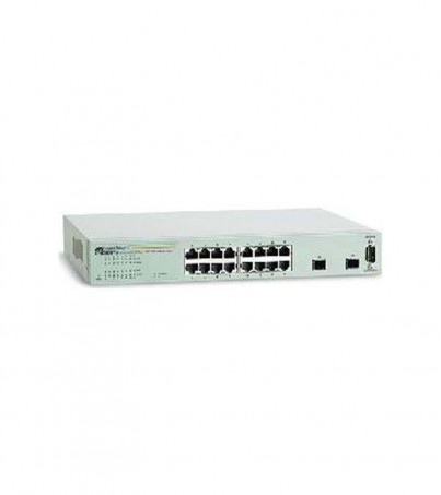 Allied Telesis 16 Port 10/100/1000BT Plus 2 SFP Websmart Switch Model AT-GS950/16 