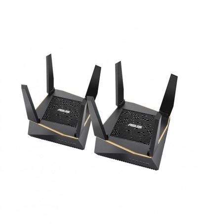 ASUS Router (RT-AX92U) Wireless AX6100 Dual Band Gigabit Wi-Fi 6 (Pack 2)(By SuperTStore)