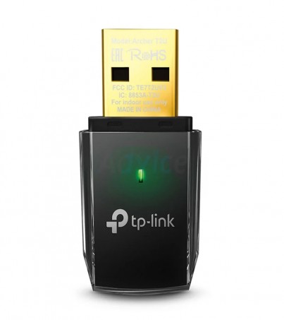 TP-LINK Wireless USB Adapter (Archer T2U V3) AC600 Dual Band(By SuperTStore)