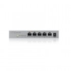 สวิตช์เครือข่าย ZYXEL Gigabit Switching Hub 5 Port MG-105 (8'')