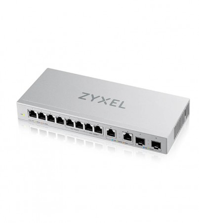 ZyXEL GigaBit Switching Hub (XGS1010-12) 8 Port + 2 Port 2.5G + 2 Port 10G SFP