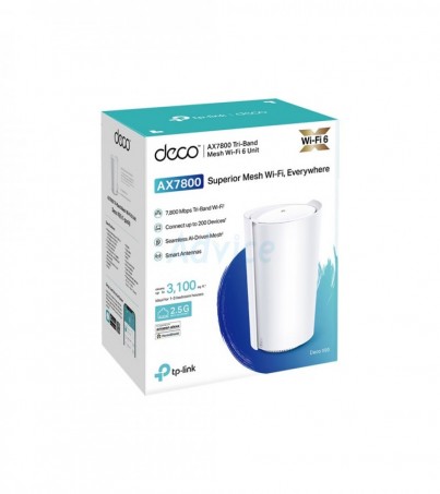 TP-LINK (Deco X95) Whole-Home Mesh Wireless AX7800 Dual Band WI-FI  PACK 1 
