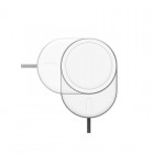 Belkin BOOSTCHARGE Pro Car Wireless Charging vent mount with MagSafe (WIC008btGR-NC) Silver