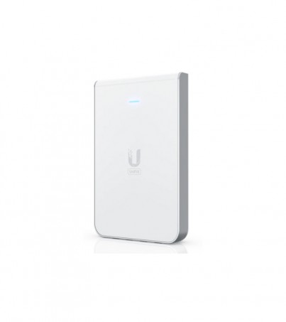 Ubiquiti UniFi U6-IW In-Wall Access Point แบบติดผนัง เทคโนโลยี WiFI 6 , 4 Port Lan Gigabit