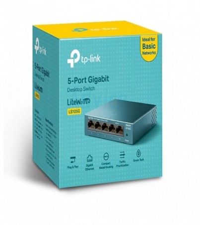Gigabit Switching Hub 5 Port TP-LINK LS105G (4'')
