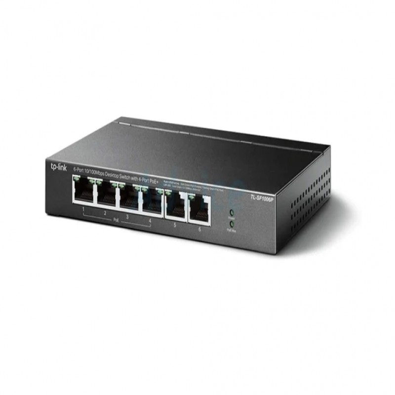 Switching Hub 6 Port TP-LINK TL-SF1006P (6'',4 POE) - SuperTstore