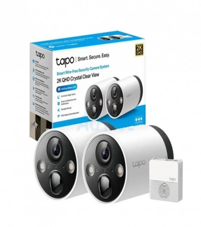 Smart IP Camera (4.0MP) TP-LINK TAPO C420S2 Outdoor