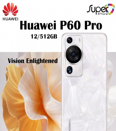 Huawei P60 Pro (12+512GB) ดีไซน์สวยงามเปล่งประกายราวกับเครื่องประดับ(By SuperTStore)