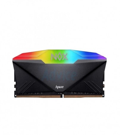 RAM DDR4(3200) 16GB APACER NOX RGB BLACK (AH4U16G32C28YNBAA-1)