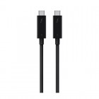 Belkin สายสัญญาณ Thunderbolt 3 USB-C to USB-C 100W (F2CD085bt2M-BLK)