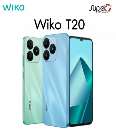 WIKO T20 (4+128GB)ความละเอียด HD+ [ ฟรีหัวชาร์จ ] (By SuperTStore)