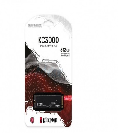 512 GB SSD M.2 PCIe 4.0 KINGSTON KC3000 (SKC3000S/512G) NVMe