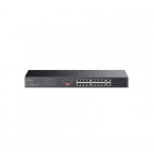 สวิตช์เครือข่าย TP-LINK TL-SG1218MP Gigabit Switching Hub 16 Port (17,16 POE,+2 Gigabit copper/SFP combo)