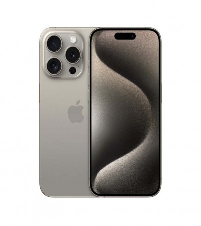Apple iPhone 15 Pro - 128GB เปลี่ยนวัสดุตัวเครื่องเป็นไทเทเนียมที่แข็งแกร่งและมีน้ำหนักเบา