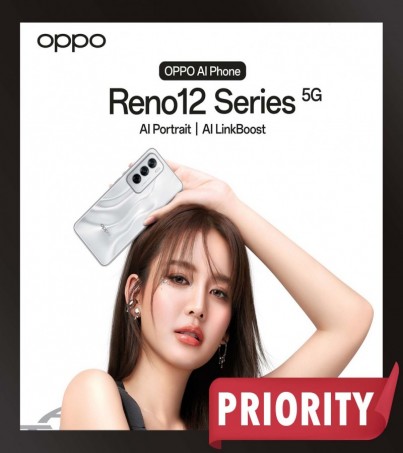 OPPO Reno12 รุ่น 5G (12+256) อีกขั้นของความสนุก AI Eraser(By SuperTStore)