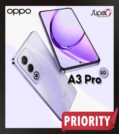 OPPO A3 Pro รุ่น 5G (6+128GB) ไฮไลท์เด่นที่ความทนทาน กันน้ำกันฝุ่น