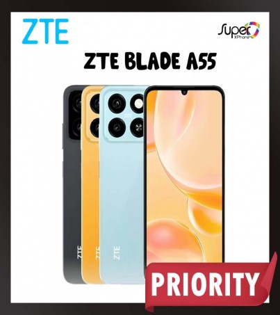 ZTE Blade A55 (4/128) จอ 6.7 กล้อง 13 ล้าน(By SuperTStore)