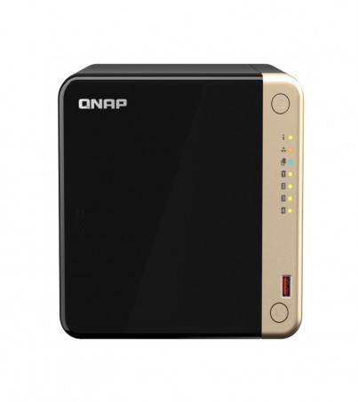 QNAP TS-464-8G NAS (อุปกรณ์จัดเก็บข้อมูลบนเครือข่าย)  (4 BAY - INTEL CELERON N5095 - 8 GB ON BOARD)