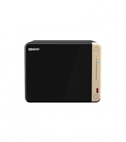 QNAP DESKTOP NAS (อุปกรณ์จัดเก็บข้อมูลบนเครือข่าย)  USB 3.2 4-CORE/8 GB DESKTOP ( QNP-TS-664-8G )