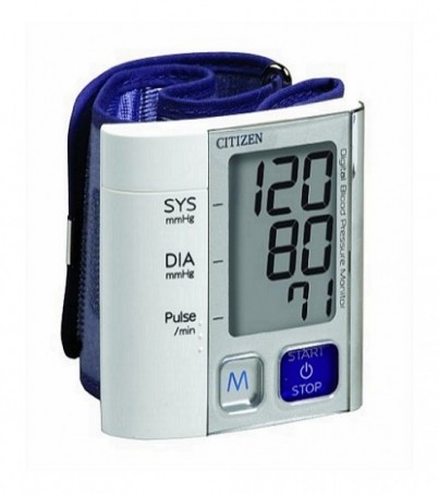 Citizen Wrist Blood Pressure CH-657 เครื่องวัดความดันโลหิตและชีพจรทางข้อมือระบบดิจิทัล รับประกัน 7ปี