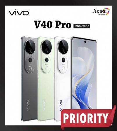 vivo V40 Pro รุ่น 5G(12GB+512GB)ชิปเซ็ต MediaTek Dimensity 9200+(By SuperTStore)