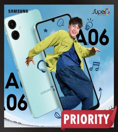 Samsung Galaxy A06(4/128GB)รุ่นเล็ก รองรับการชาร์จเร็ว(By SuperTStore)