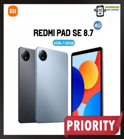 Redmi Pad SE 8.7(6+128GB)รุ่น 4G สะดวกต่อการพกพา ใช้งานได้คล่องตัว(By SuperTStore)