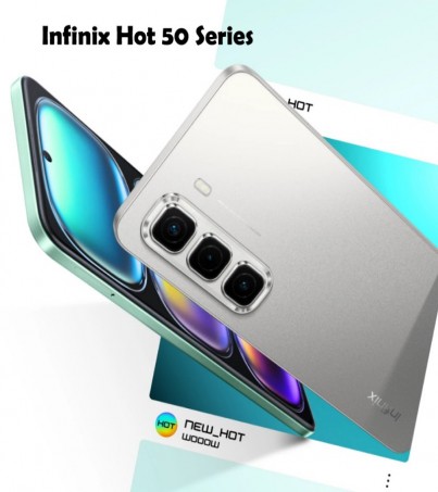 Infinix Hot 50 Pro Plus(8+256GB)แบต 5,000mAh จอ 6.78 นิ้ว(By SuperTStore)