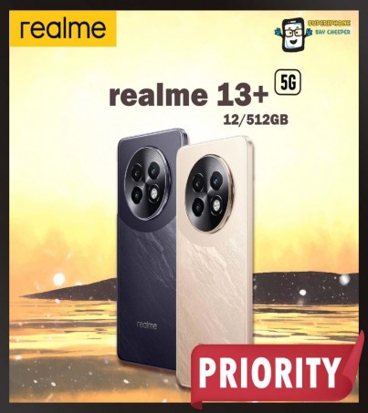 Realme 13+ รองรับ 5G(12/512GB)ความละเอียด FHD+ จะดูหนังหรือเล่นเกมส์ก็เพลิน(By SuperTStore)