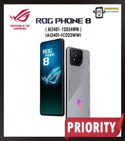 Asus ROG Phone 8 (12+256GB)เอาใจสายเกมมิ่งด้วย Asusชิปประมวลผลที่เร็ว แรง (AI2401-1A033WW/AI2401-1C034WW)(By SuperTStore)